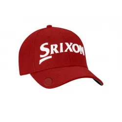 Srixon Cap Ball Marker Red/White