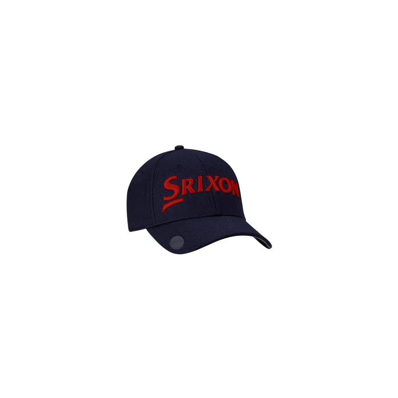 Srixon Cap Ball Marker Navy/Red