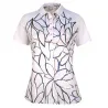 Callaway Linear Floral SS Polo