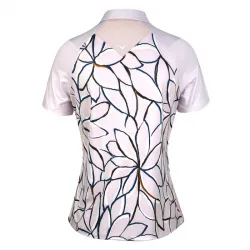 Callaway Linear Floral SS Polo