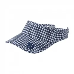 FJ Visor Houndstooth