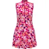 Callaway Geometric Floral Dress Pink