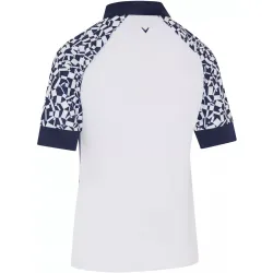 Callaway Two Tone Geo 1/2 Sleeve White