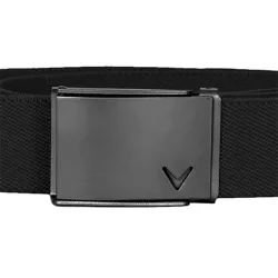 Callaway V Logo Belt Caviar