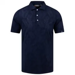 Kjus Motion Embossed Polo Atlanta Blue