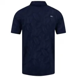 Kjus Motion Embossed Polo Atlanta Blue