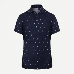 Kjus Boys Golfer Polo SS Blue