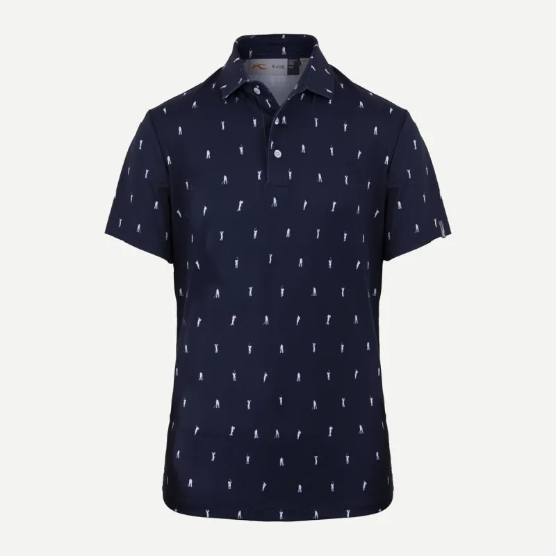 Kjus Boys Golfer Polo SS Blue