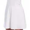 Callaway Flounce Dress Briliant White