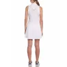 Callaway Flounce Dress Briliant White