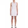 Callaway Flounce Dress Briliant White