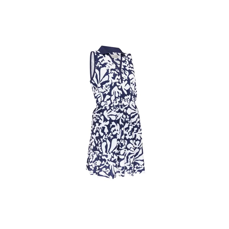 Callaway Abstract Floral Dress Peacoat