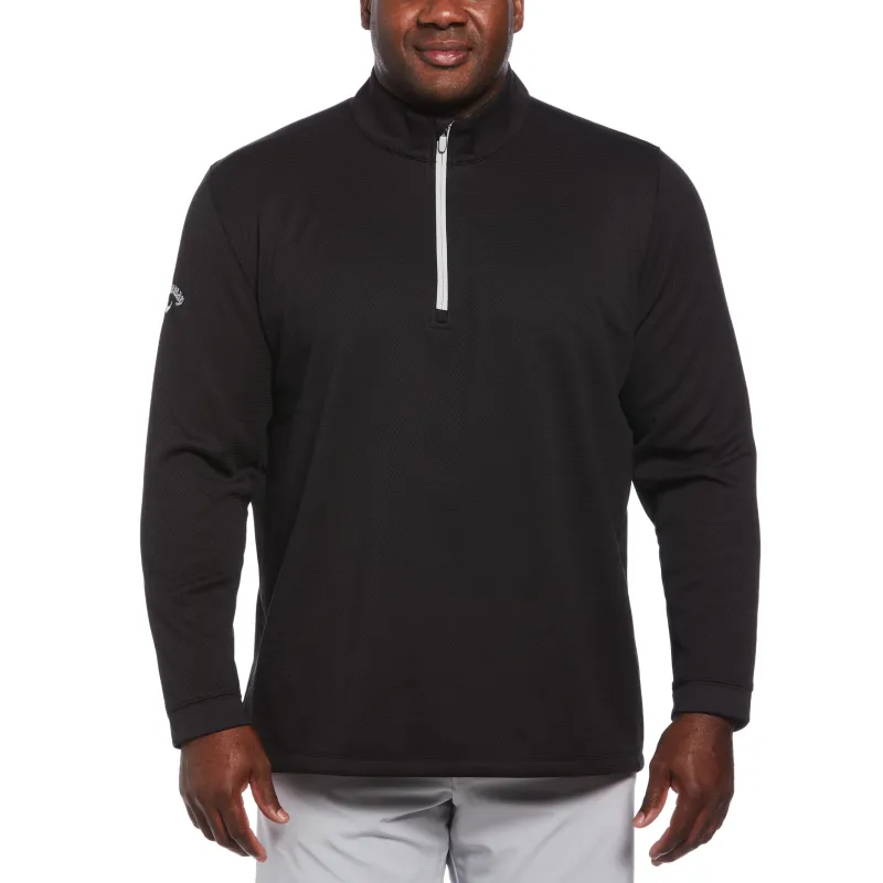 Callaway Emea 1/4 Zip-Tech Caviar