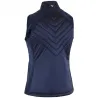 Callaway Engineered Chev Quilted Vest Peacoat