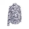 Callaway Abstract Floral Printed Peacoat