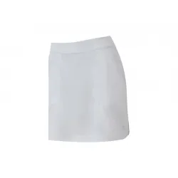 FJ Interlock Skort White