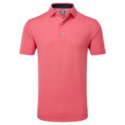 FJ EU Stretch Lisle Dot Print Pink
