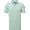FJ EU Figure Print Lisle Pistachio