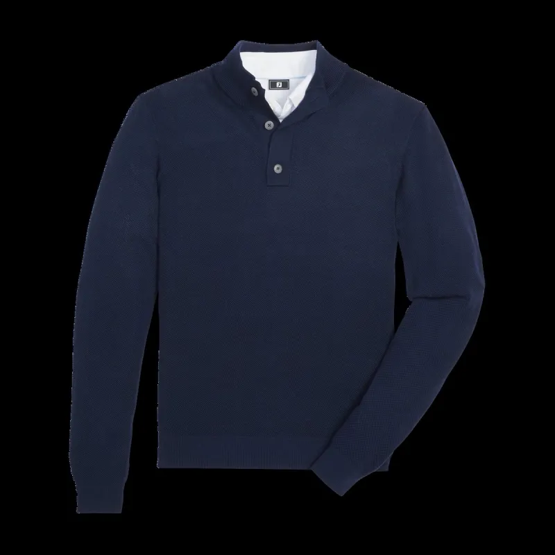 FJ Drirls Plckt Sweater Denim