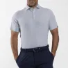 Kjus Men Hollow Prima Polo S/S Powder Blue/Atlanta Blue