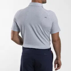 Kjus Men Hollow Prima Polo S/S Powder Blue/Atlanta Blue