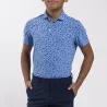 Kjus Boys Golfer Polo S/S Cerulean/Atlanta Blue