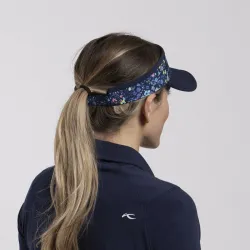 Kjus Women Chloe Visor Atlanta Blue/Limonchello