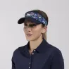 Kjus Women Chloe Visor Atlanta Blue/Limonchello