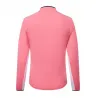 FJ EU 1/4 Zip LS Sun Protect Womens Pink