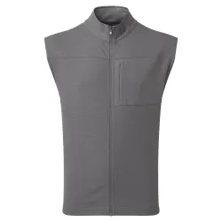 FJ Ottoman Knit Vest Lava