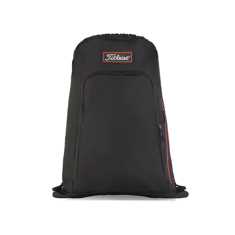 FJ Players Sackpack Black/Red