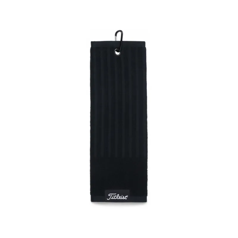 Titleist Trifold Cart Towel Black