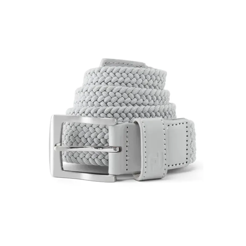 FJ Essential Braided Belt Grey